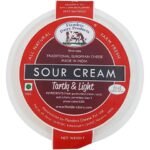 Flanders Dairy Sour Cream Stock image