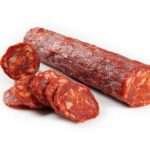 "Chorizo Salami suppliers in Delhi and India - high-quality cured meat with spices, ideal for snacking, cooking and charcuterie boards."