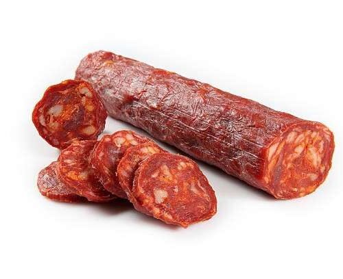 "Chorizo Salami suppliers in Delhi and India - high-quality cured meat with spices, ideal for snacking, cooking and charcuterie boards."