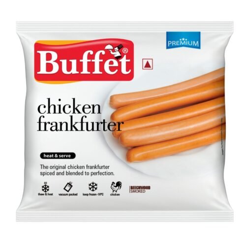 Buy Chicken Frankfurters in bulk at the best wholesale prices. Premium-quality frozen sausages for restaurants, hotels, and food businesses. Order now!