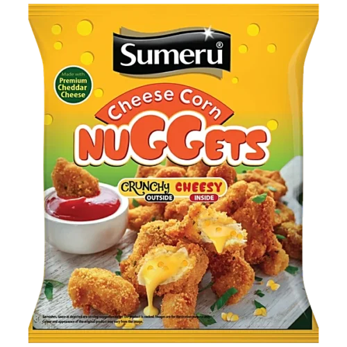 Get Corn Cheese Nuggets in bulk at the best wholesale prices. Delicious, cheesy frozen snacks perfect for restaurants, cafes, and food suppliers.