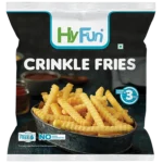 Get Crinkle Cut Fries in bulk at wholesale prices. Crispy, high-quality frozen fries perfect for fast food businesses and restaurants.