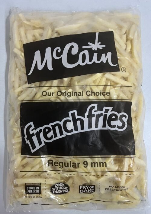 Buy 9 mm French Fries at wholesale prices. Crispy, high-quality frozen fries available in bulk for restaurants and food businesses.