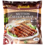 Buy Mutton Seekh Kabab wholesale. Juicy, flavorful frozen mutton kababs available in bulk for restaurants, catering, and food businesses.