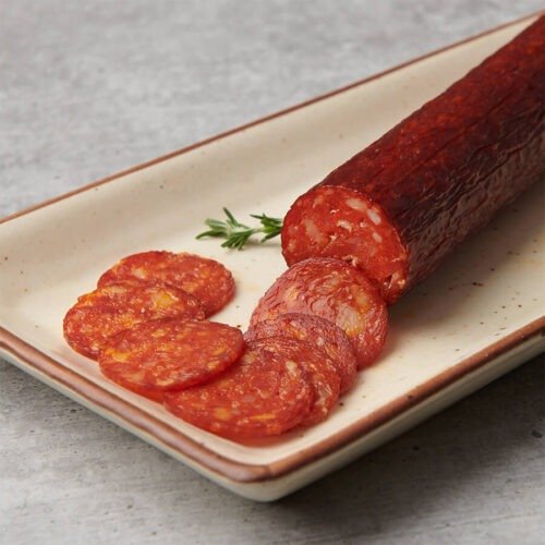 Buy Pork Pepperoni Roll at wholesale prices. High-quality, flavorful pepperoni perfect for pizzas, sandwiches, and food businesses.