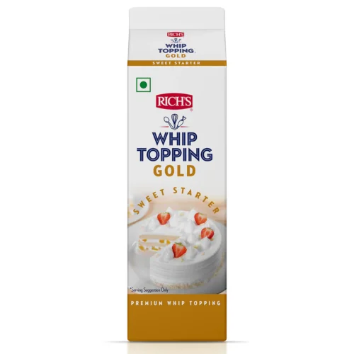 Get Rich's Whip Topping Cream in bulk at the best wholesale rates. High-quality whipped topping perfect for bakeries, cafes, and dessert businesses.