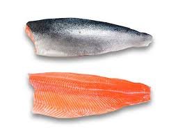 Order Salmon Fillet with Skin in bulk. High-quality frozen salmon for hotels, restaurants, and seafood distributors. Available at wholesale prices.