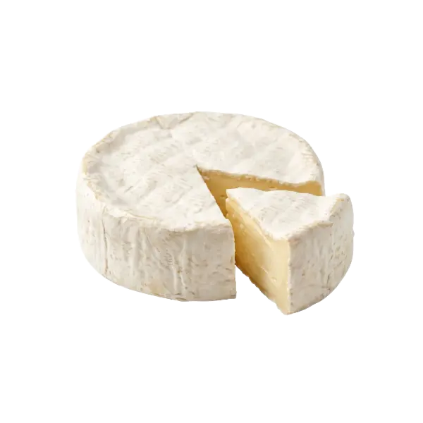 Brie round imported from Denmark by Gourmet Foods